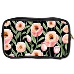 Captivating Watercolor Flowers Toiletries Bag (Two Sides) Front