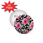 Watercolor Flowers Botanical Foliage 1.75  Buttons (10 pack) Front