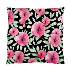 Watercolor Flowers Botanical Foliage Standard Cushion Case (two Sides) by GardenOfOphir