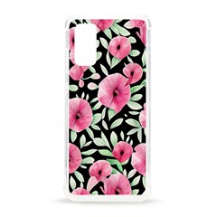 Watercolor Flowers Botanical Foliage Samsung Galaxy S20 6 2 Inch Tpu Uv Case by GardenOfOphir