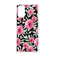 Watercolor Flowers Botanical Foliage Samsung Galaxy Note 20 Tpu Uv Case by GardenOfOphir