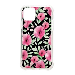 Watercolor Flowers Botanical Foliage Iphone 11 Pro 5 8 Inch Tpu Uv Print Case by GardenOfOphir