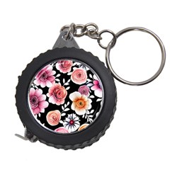 Cheerful Watercolor Flowers Measuring Tape by GardenOfOphir