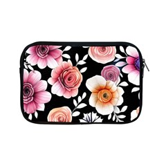 Cheerful Watercolor Flowers Apple Ipad Mini Zipper Cases by GardenOfOphir