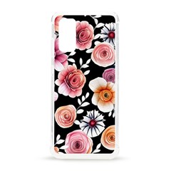 Cheerful Watercolor Flowers Samsung Galaxy S20 6 2 Inch Tpu Uv Case by GardenOfOphir