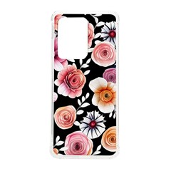 Cheerful Watercolor Flowers Samsung Galaxy S20 Ultra 6 9 Inch Tpu Uv Case