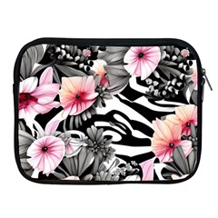 Brilliantly Hued Watercolor Flowers In A Botanical Apple Ipad 2/3/4 Zipper Cases by GardenOfOphir