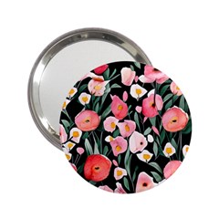 Charming Watercolor Flowers 2 25  Handbag Mirrors by GardenOfOphir