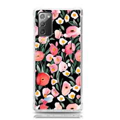 Charming Watercolor Flowers Samsung Galaxy Note 20 Tpu Uv Case