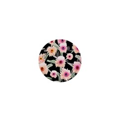 Watercolor Vintage Retro Floral 1  Mini Buttons by GardenOfOphir