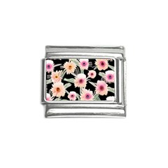 Watercolor Vintage Retro Floral Italian Charm (9mm) by GardenOfOphir