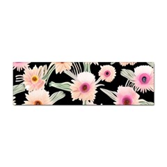 Watercolor Vintage Retro Floral Sticker (bumper) by GardenOfOphir