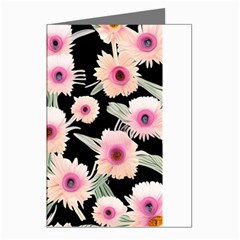 Watercolor Vintage Retro Floral Greeting Cards (pkg Of 8) by GardenOfOphir