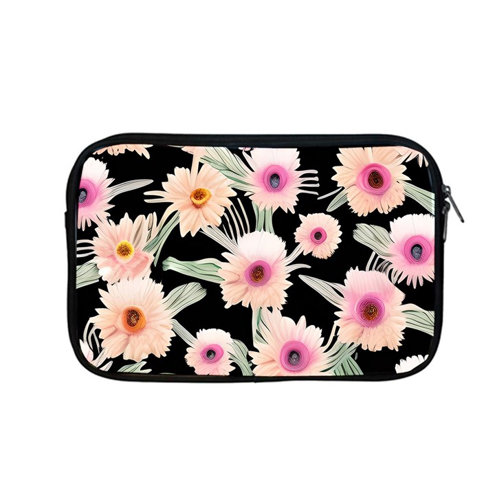 Watercolor Vintage Retro Floral Apple MacBook Pro 13  Zipper Case