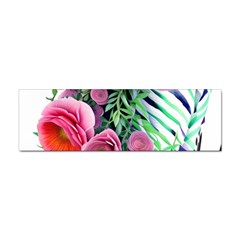 Adorned Watercolor Flowers Sticker Bumper (100 Pack) by GardenOfOphir