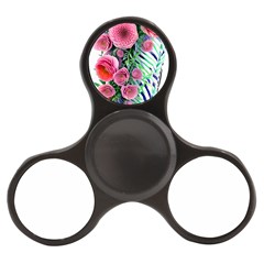 Adorned Watercolor Flowers Finger Spinner by GardenOfOphir