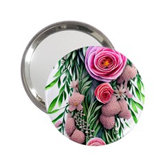 Brilliant Blushing Blossoms 2 25  Handbag Mirrors by GardenOfOphir