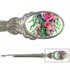 Brilliant Blushing Blossoms Letter Opener by GardenOfOphir