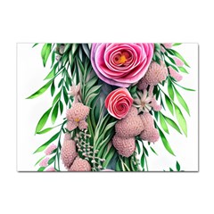 Brilliant Blushing Blossoms Sticker A4 (100 Pack) by GardenOfOphir