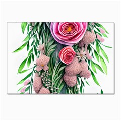 Brilliant Blushing Blossoms Postcard 4 x 6  (pkg Of 10) by GardenOfOphir