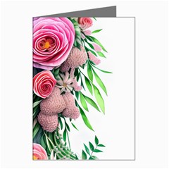 Brilliant Blushing Blossoms Greeting Cards (pkg Of 8) by GardenOfOphir