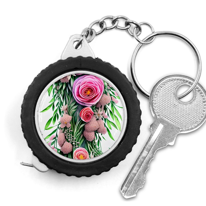 Brilliant Blushing Blossoms Measuring Tape