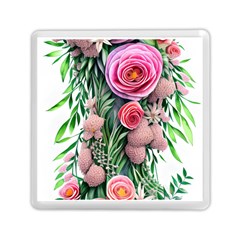 Brilliant Blushing Blossoms Memory Card Reader (square) by GardenOfOphir