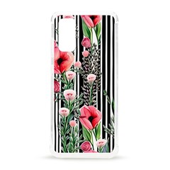 Tropical Paradise - Watercolor Botanical Flowers Samsung Galaxy S20 6 2 Inch Tpu Uv Case