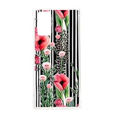 Tropical Paradise - Watercolor Botanical Flowers Samsung Galaxy Note 20 Tpu Uv Case by GardenOfOphir