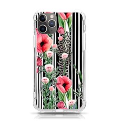 Tropical Paradise - Watercolor Botanical Flowers Iphone 11 Pro 5 8 Inch Tpu Uv Print Case by GardenOfOphir