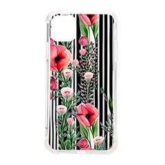 Tropical Paradise - Watercolor Botanical Flowers Iphone 11 Pro Max 6 5 Inch Tpu Uv Print Case by GardenOfOphir