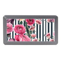 Flora Watercolor Botanical Flowers Memory Card Reader (mini) by GardenOfOphir