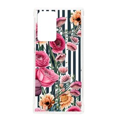 Flora Watercolor Botanical Flowers Samsung Galaxy Note 20 Ultra Tpu Uv Case