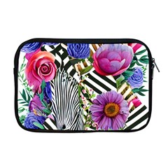 Bountiful Watercolor Flowers Apple Macbook Pro 17  Zipper Case by GardenOfOphir