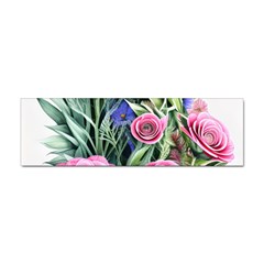 Attention-getting Watercolor Flowers Sticker Bumper (10 Pack) by GardenOfOphir