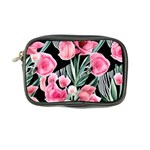 Expressive Watercolor Flowers Botanical Foliage Coin Purse Front