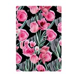 Expressive Watercolor Flowers Botanical Foliage A5 Acrylic Clipboard Back