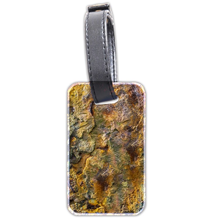 Rusty Orange Abstract Surface Luggage Tag (two sides)