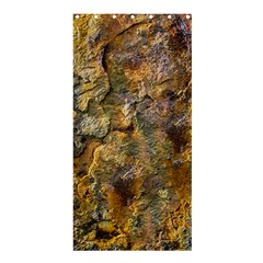 Rusty Orange Abstract Surface Shower Curtain 36  X 72  (stall)  by dflcprintsclothing