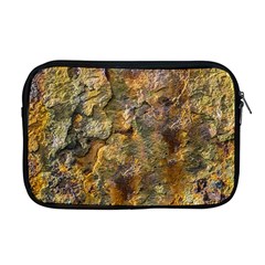 Rusty Orange Abstract Surface Apple Macbook Pro 17  Zipper Case by dflcprintsclothing