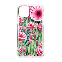 Cute Watercolor Flowers And Foliage Iphone 11 Pro 5 8 Inch Tpu Uv Print Case