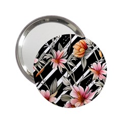 Celestial Watercolor Flowers 2 25  Handbag Mirrors by GardenOfOphir