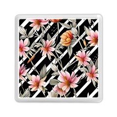 Celestial Watercolor Flowers Memory Card Reader (square) by GardenOfOphir