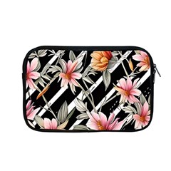 Celestial Watercolor Flowers Apple Macbook Pro 13  Zipper Case by GardenOfOphir