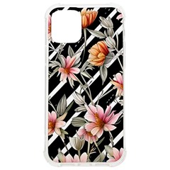 Celestial Watercolor Flowers Iphone 12/12 Pro Tpu Uv Print Case by GardenOfOphir