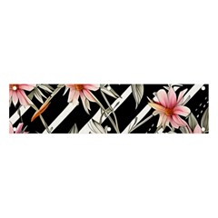 Celestial Watercolor Flowers Banner And Sign 4  X 1  by GardenOfOphir