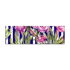 Classy And Chic Watercolor Flowers Sticker (bumper) by GardenOfOphir