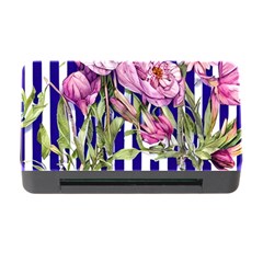 Classy And Chic Watercolor Flowers Memory Card Reader With Cf by GardenOfOphir