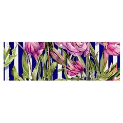 Classy And Chic Watercolor Flowers Banner And Sign 6  X 2  by GardenOfOphir