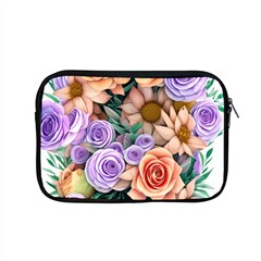 Cheerful And Captivating Watercolor Flowers Apple Macbook Pro 15  Zipper Case by GardenOfOphir